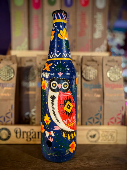 Incense burner bottle