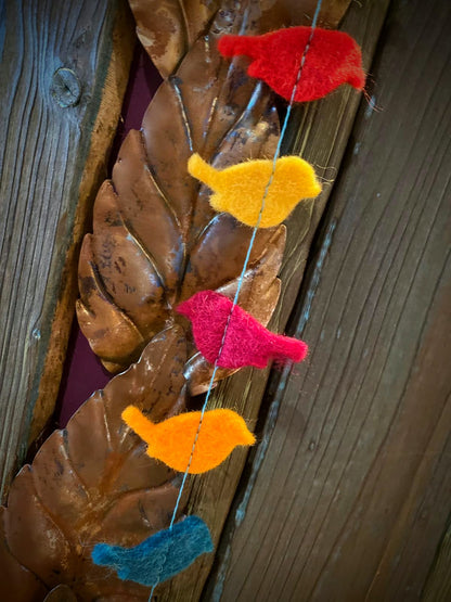 Decorative String felt Indian Birds