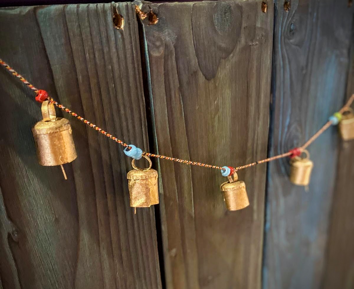 String of Traditional Indian Bells