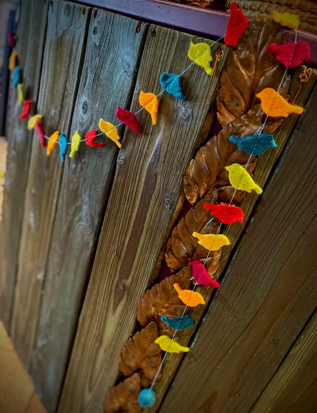 Decorative String felt Indian Birds