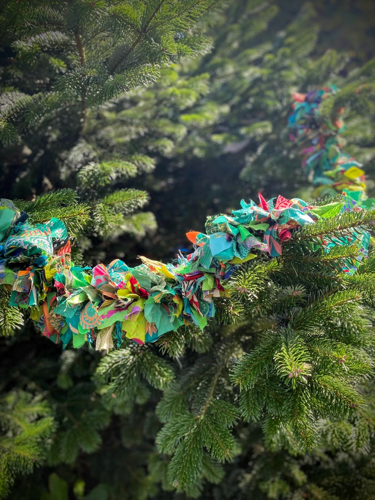 Recycled Sari Eco Tinsel/Garland