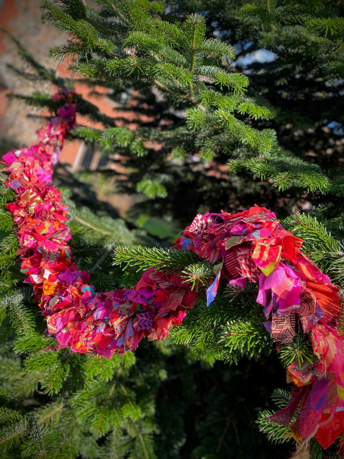 Recycled Sari Eco Tinsel/Garland