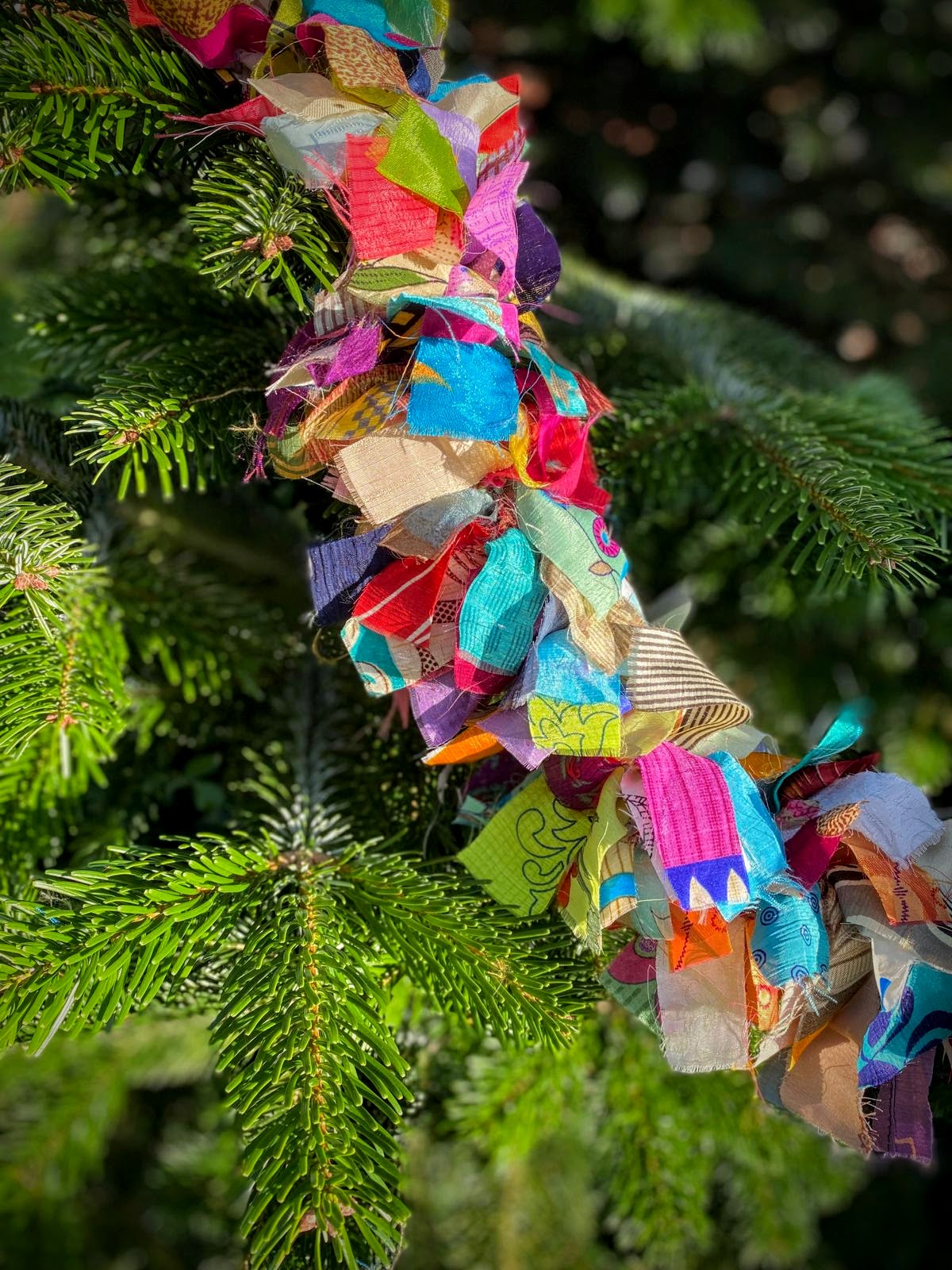 Recycled Sari Eco Tinsel/Garland