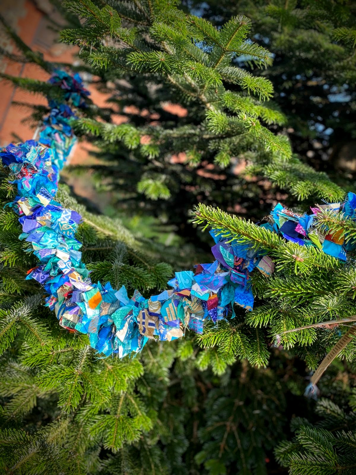 Recycled Sari Eco Tinsel/Garland