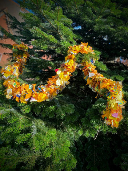 Recycled Sari Eco Tinsel/Garland