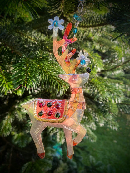 Blitzen Reindeer Ornament