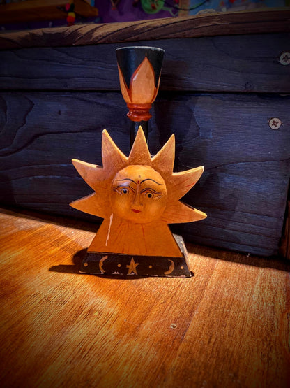 Sun Candle Holder