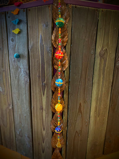 Beaded Bell Ball String