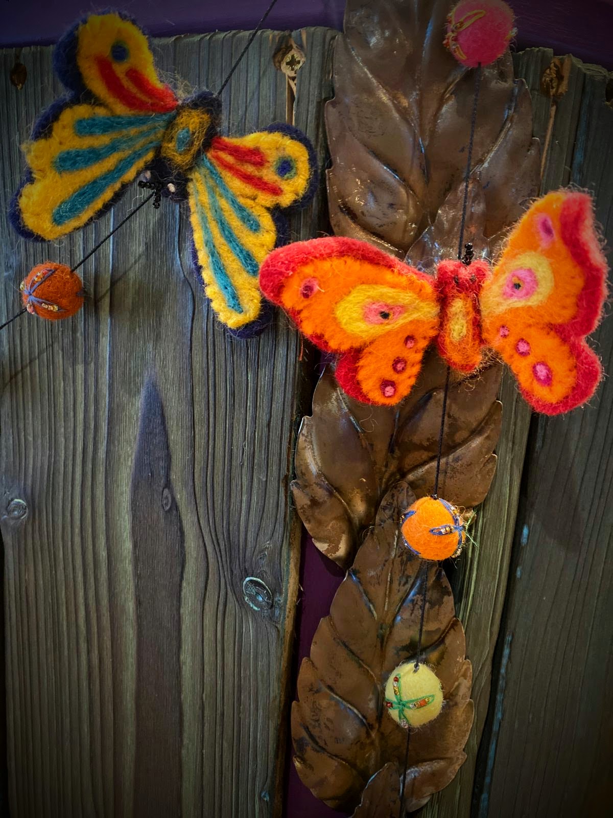 Felt Butterfly String