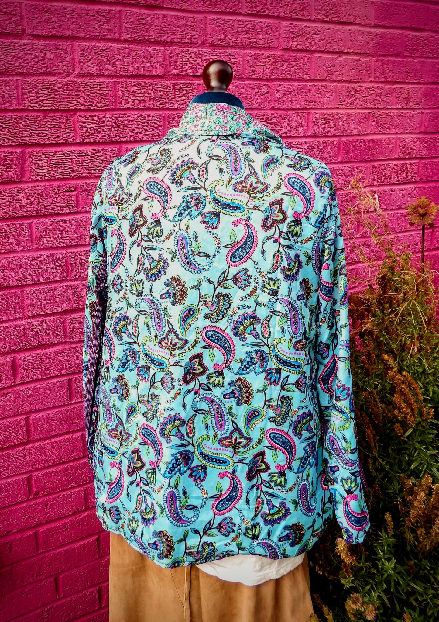 Sari Lightweight Jacket- Turquoise