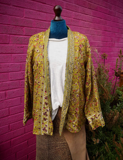 Sari Lightweight Jacket- Yellow