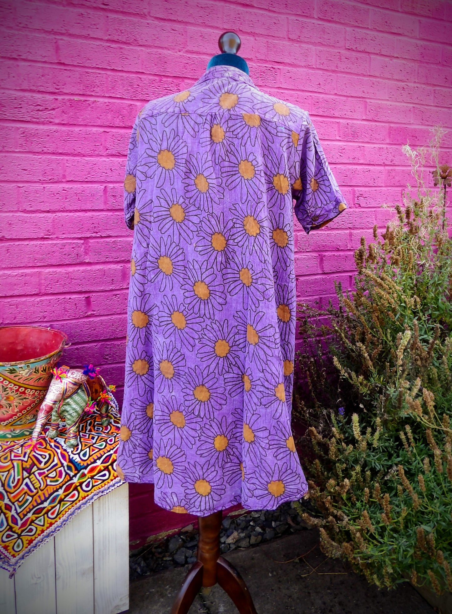 Purple Flower Dress