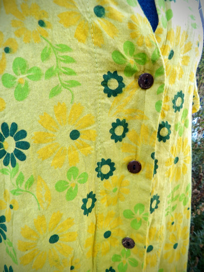 Yellow Flower Dress