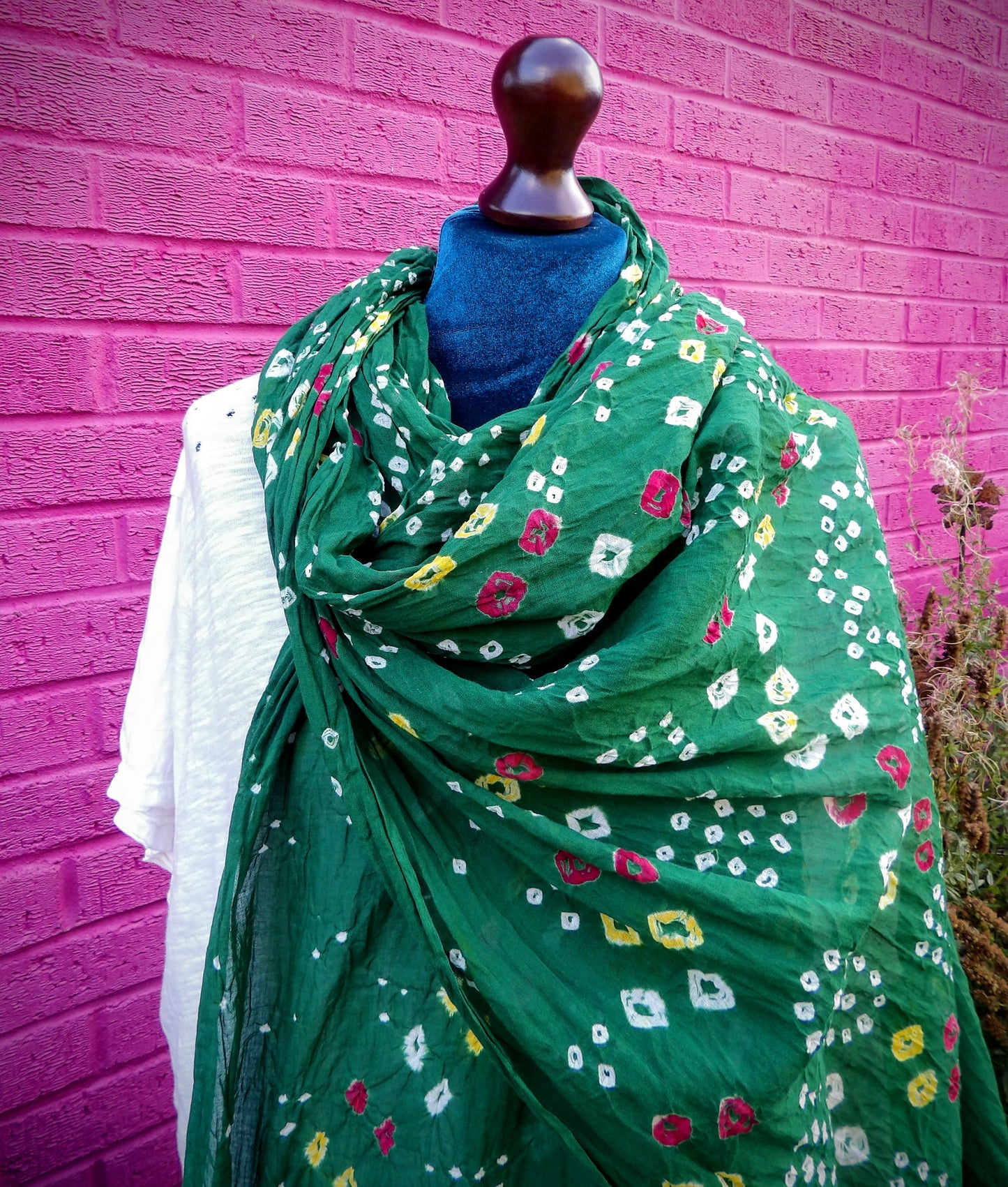 Large Colourful Cotton Scarves