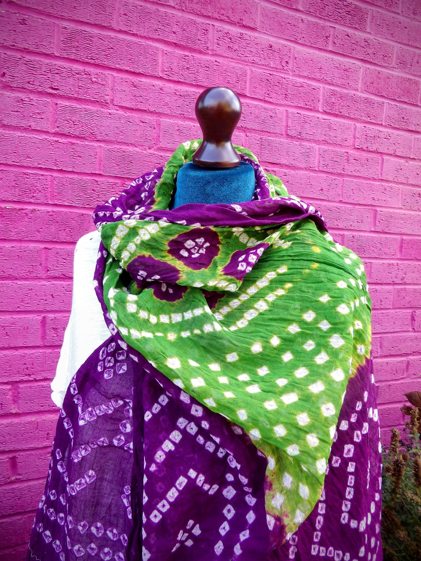 Large Colourful Cotton Scarves