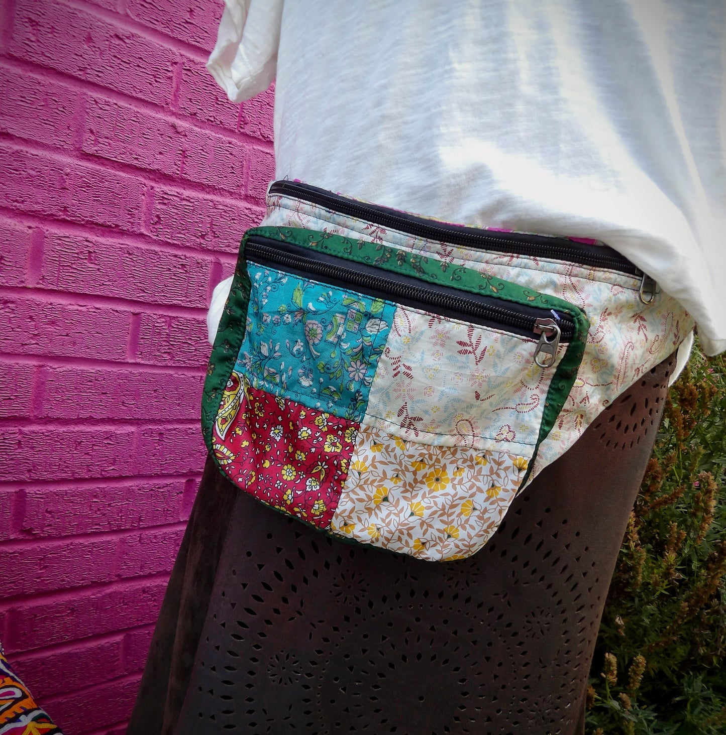 Recycled Sari Bum Bag