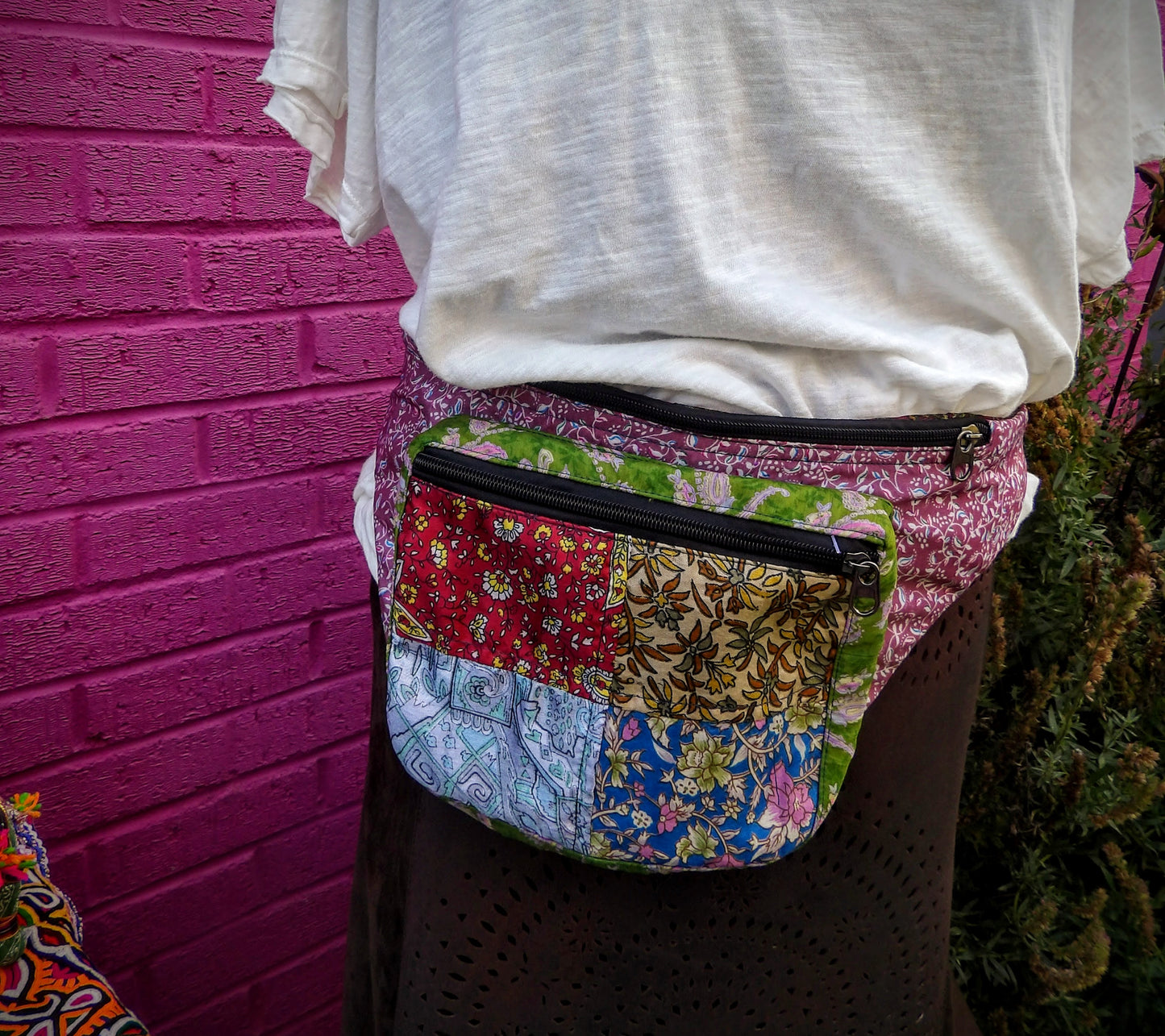 Recycled Sari Bum Bag