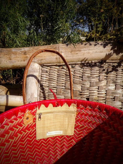 Round Basket - Red