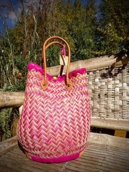 Round Basket - Pink