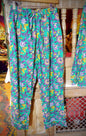 Indian Pjs - S Emerald and Yellow