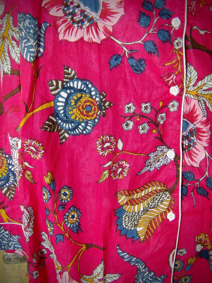 Indian Pjs - XL Fuchsia Pink