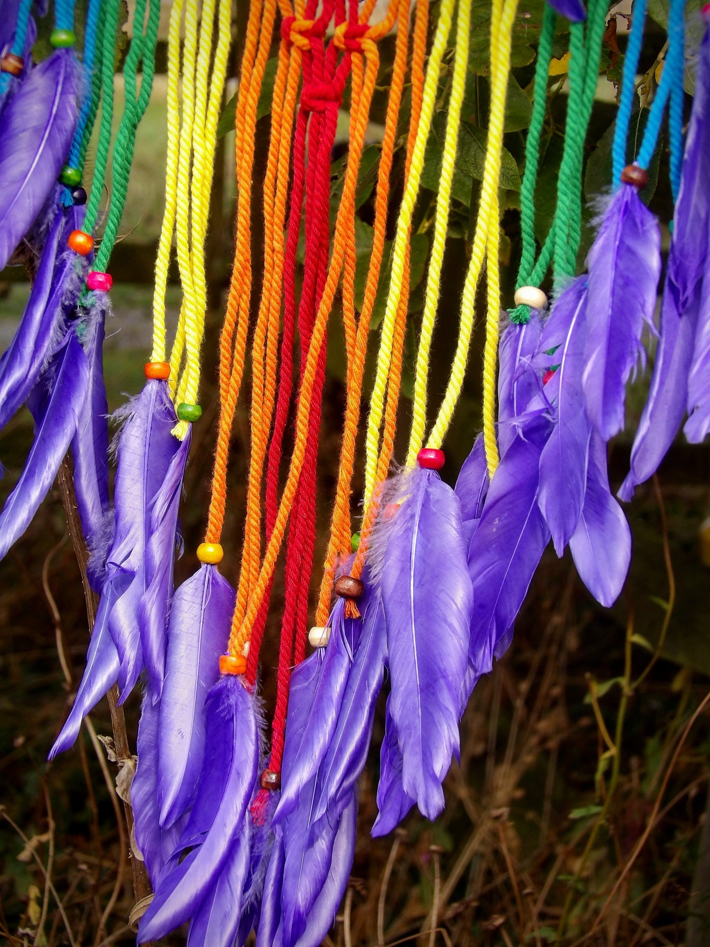 Bamboo Lotus Dream Catcher