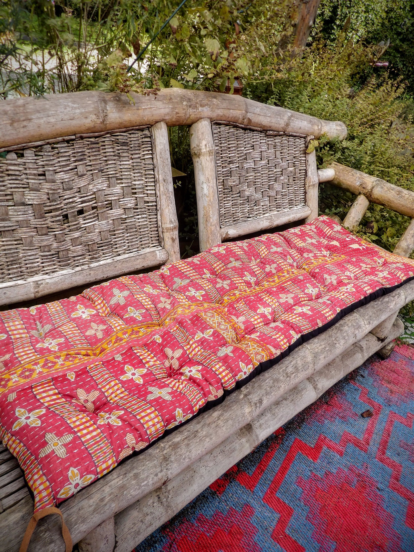 Kantha Mattress Small - Flower