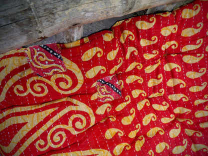 Kantha Mattress Large - Paisley