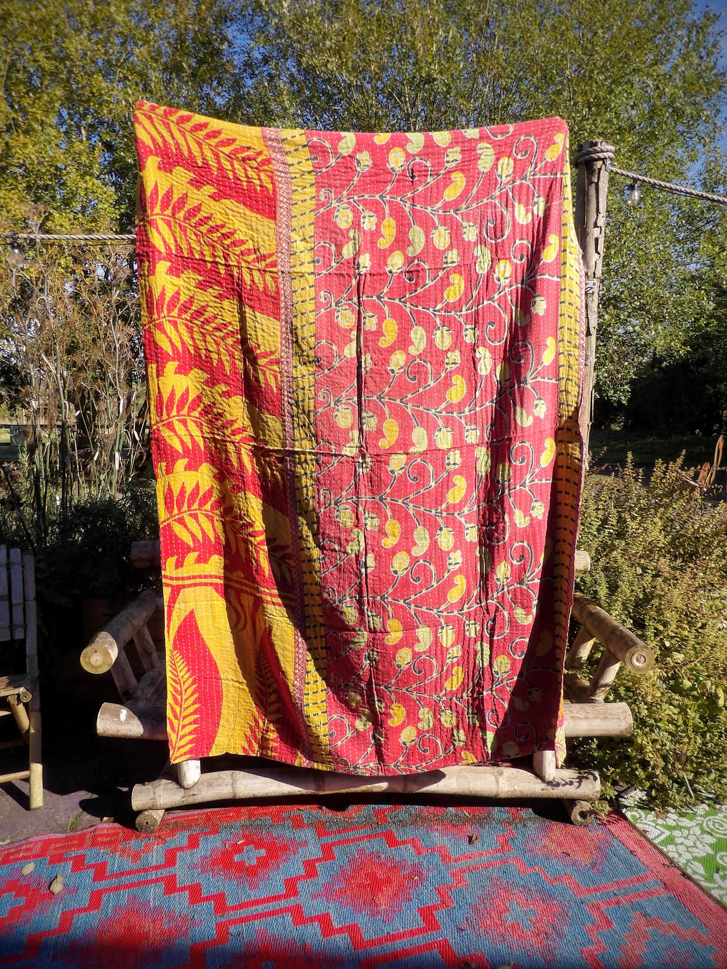 Kantha Throw 001