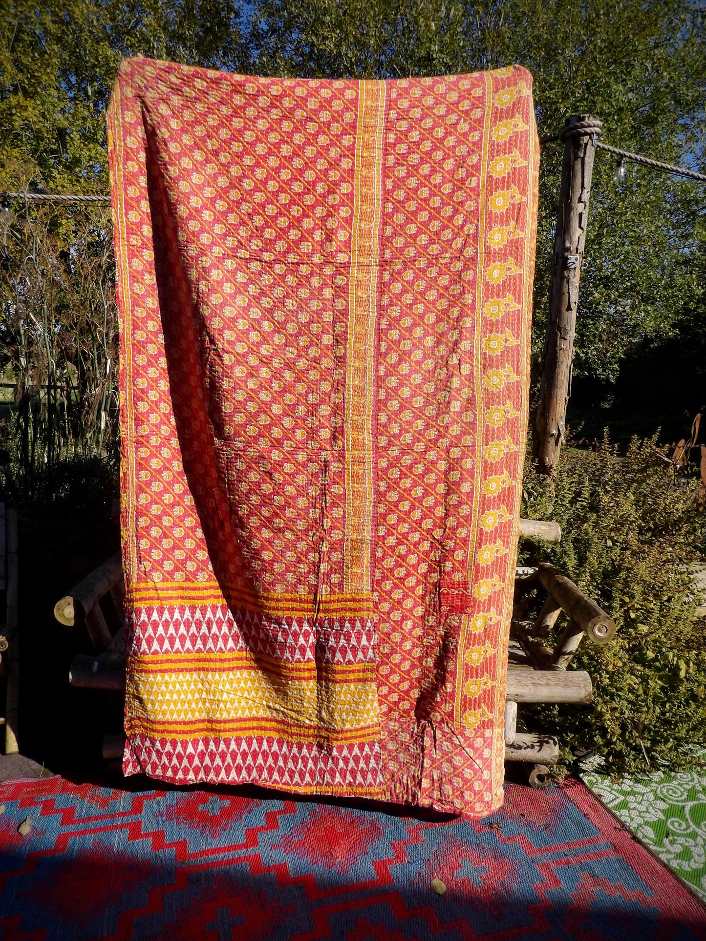 Kantha Throw 004