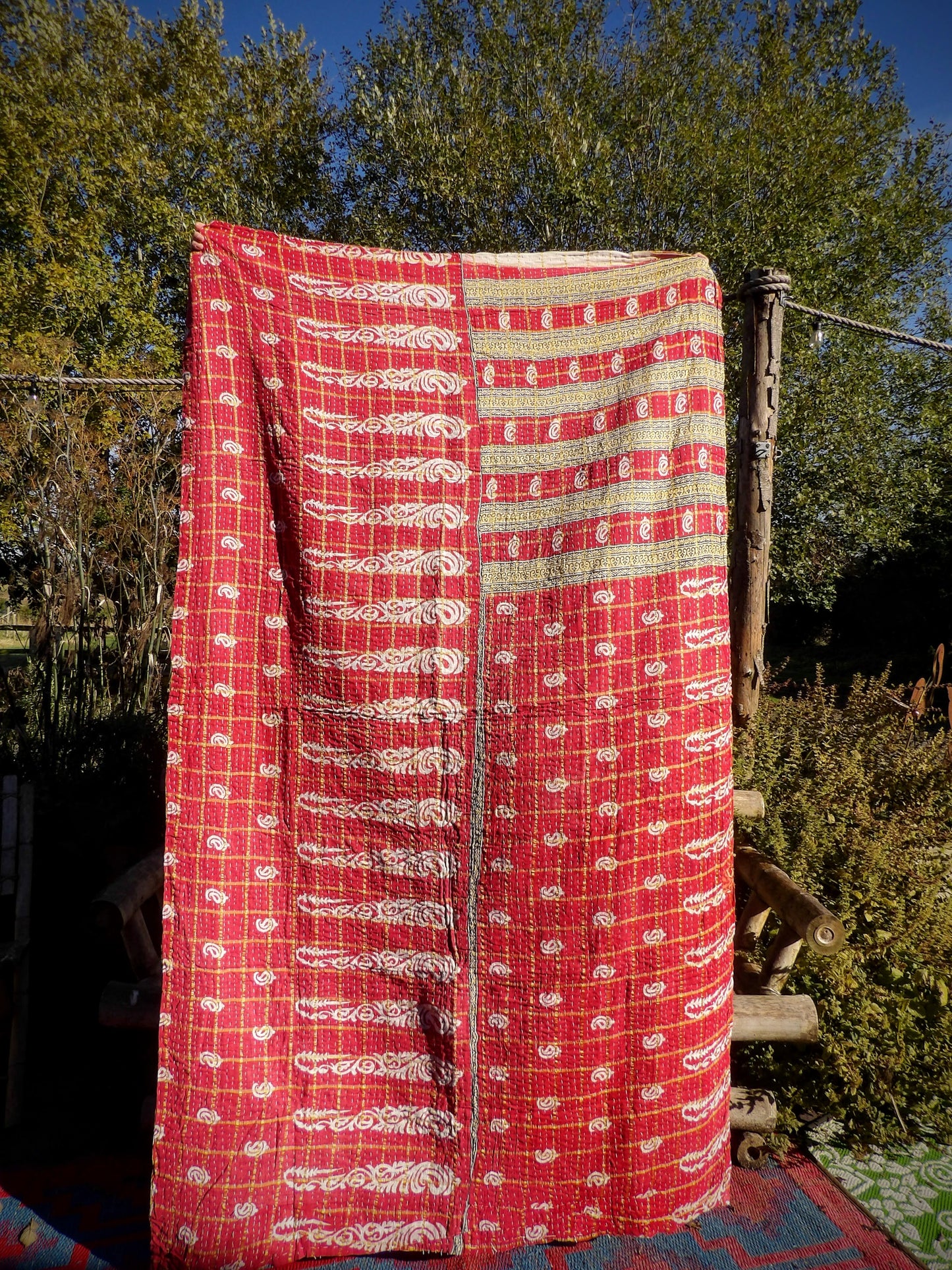 Kantha Throw 004