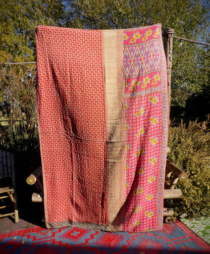 Kantha Throw 006