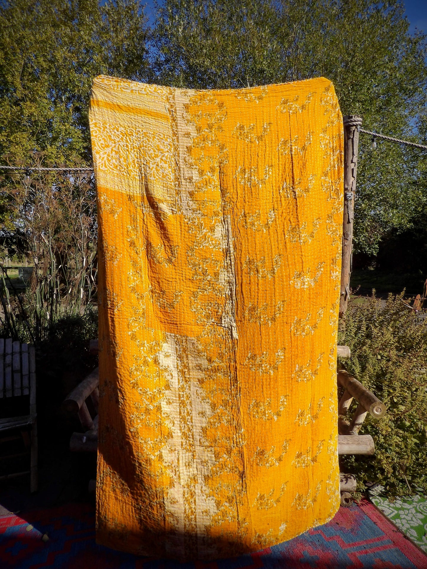 Kantha Throw 006