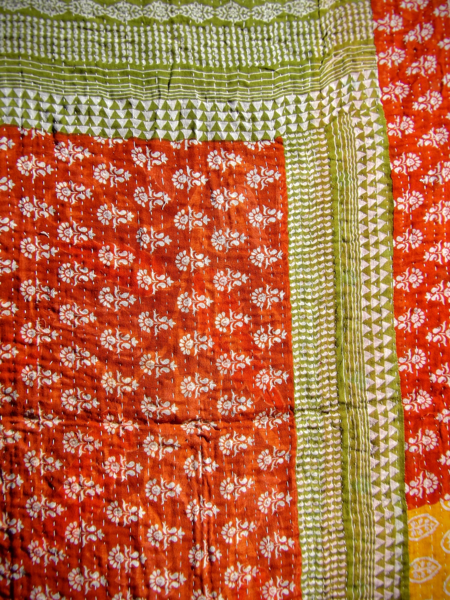 Kantha Throw 016