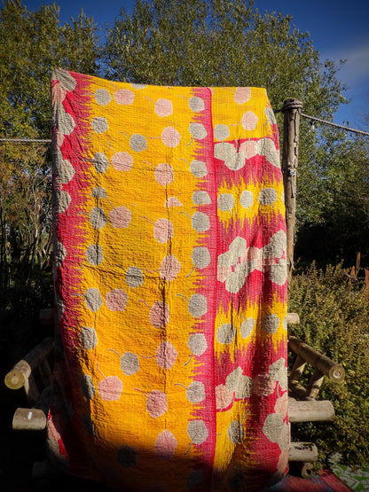 Kantha Throw 012