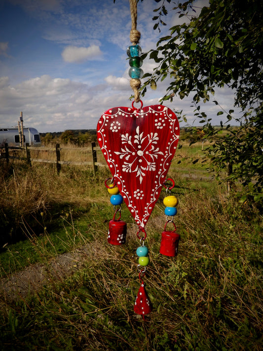 Red Painted Heart