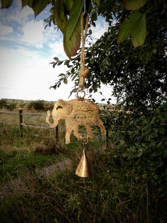 Mini Elephant Wind Chime