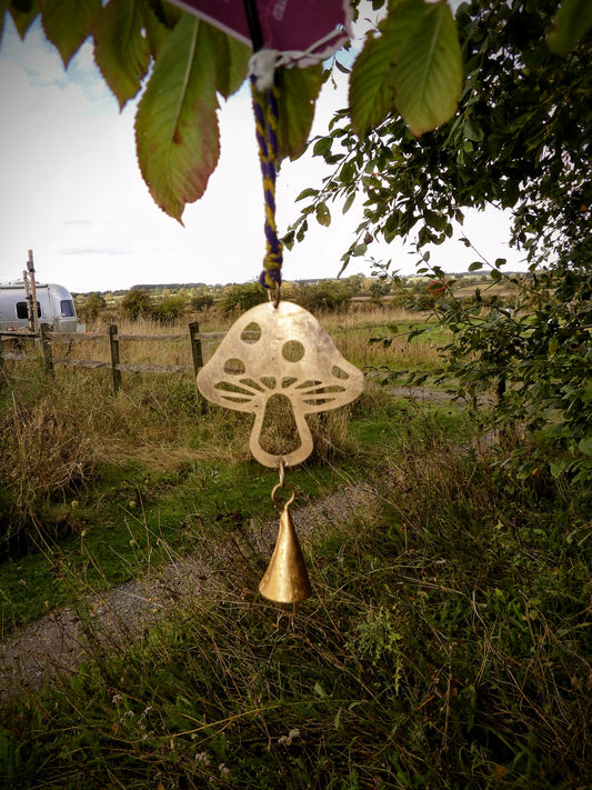 Mini Mushroom Wind Chime