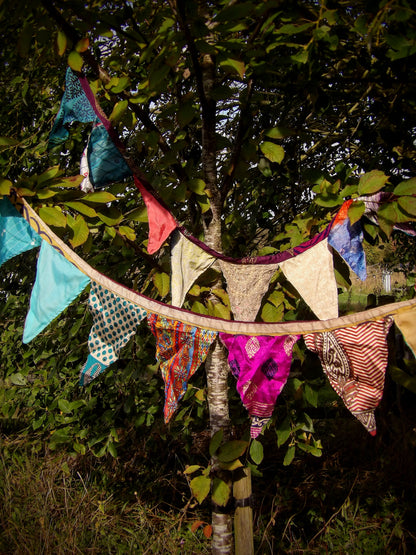 Etties Recycled Sari Bunting