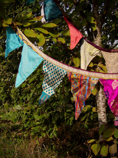 Etties Recycled Sari Bunting