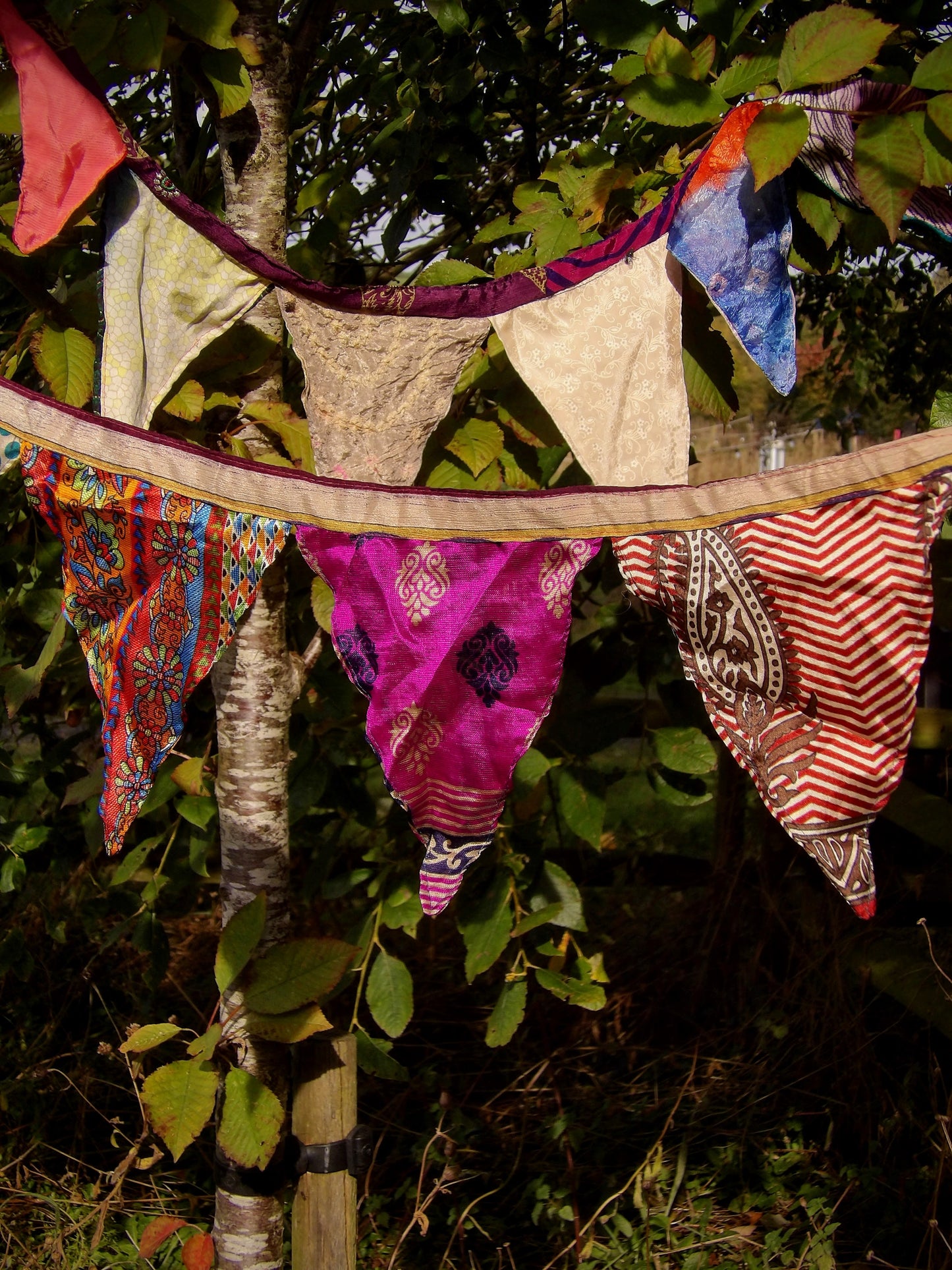 Etties Recycled Sari Bunting