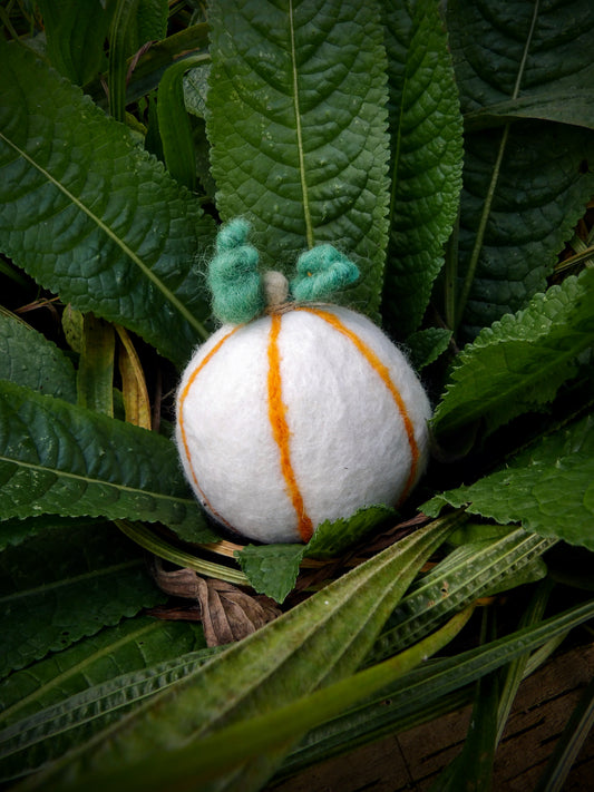 Large Felt Pumpkins