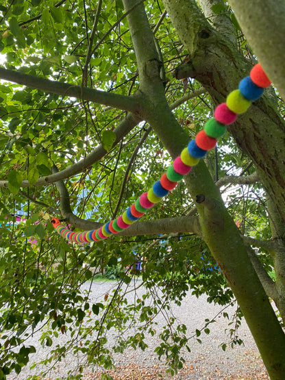 Handmade Biodegradable Felt Garland